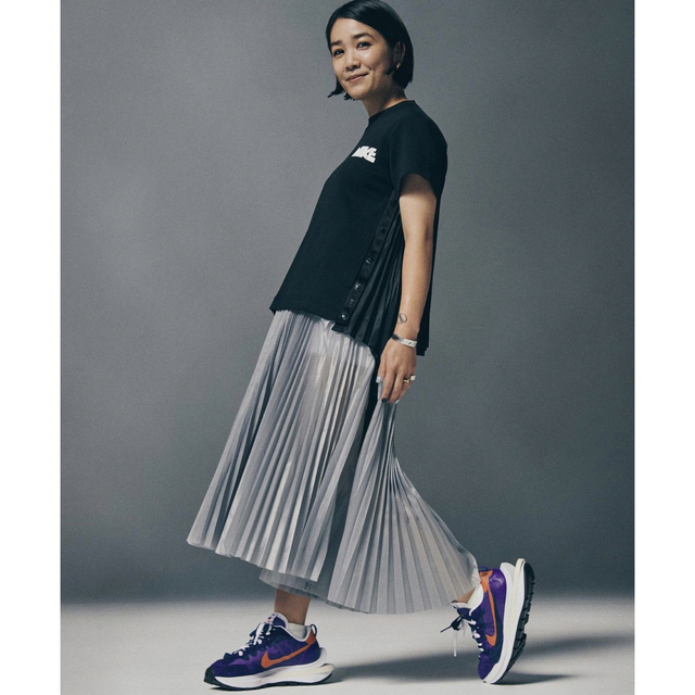 sacai(サカイ)の限定お値下げ　NIKE x sacai トップス レディースのトップス(Tシャツ(半袖/袖なし))の商品写真