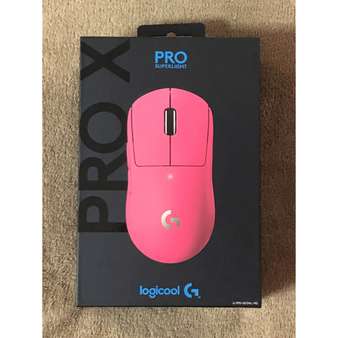 Logicool G ロジクール G PRO X SUPERLIGHT マゼンタ