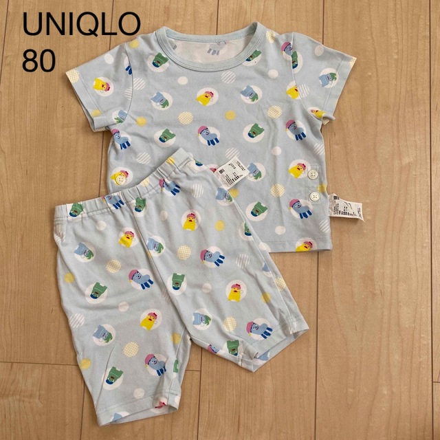 UNIQLO 【UNIQLO】ユニクロ みいつけた！ パジャマ ルームウェア 上下セット 80の通販 by kb ｜ユニクロならラクマ