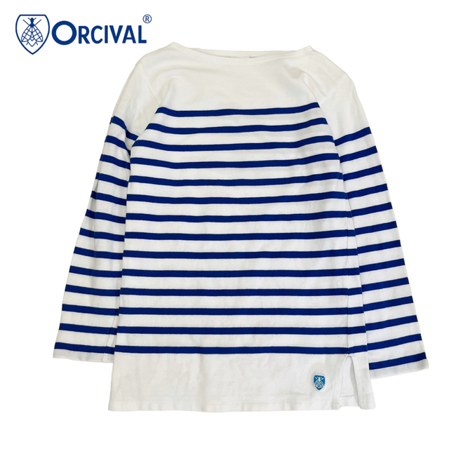 【ORCIVAL】ボーダーカットソー