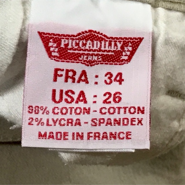 フランス製【PICCADILLY】パンツ レディースのパンツ(デニム/ジーンズ)の商品写真