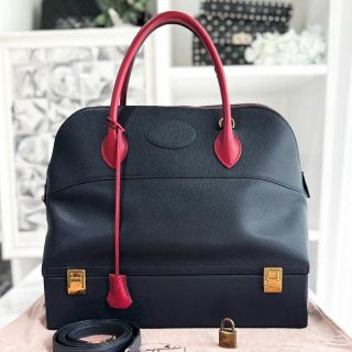 エルメス(Hermes)のエルメス　マクファーソン　バイカラー　2way　ハンドバッグ　〇S刻印　美品☆(ハンドバッグ)