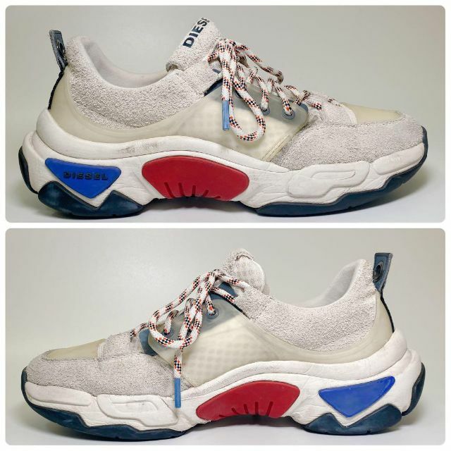 2006美品 定価3.9万円 SEL ディーゼル スニーカー メンズ 27cm