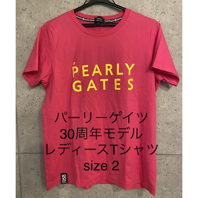 パーリーゲイツ　30周年モデル　レディース半袖Tシャツ　USED
