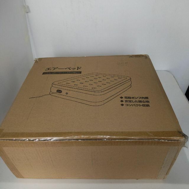 未使用】エアーベッド ダブル Be-60083 マリン商事 未使用】エアーベッド ダブル Be-60083 マリン商事