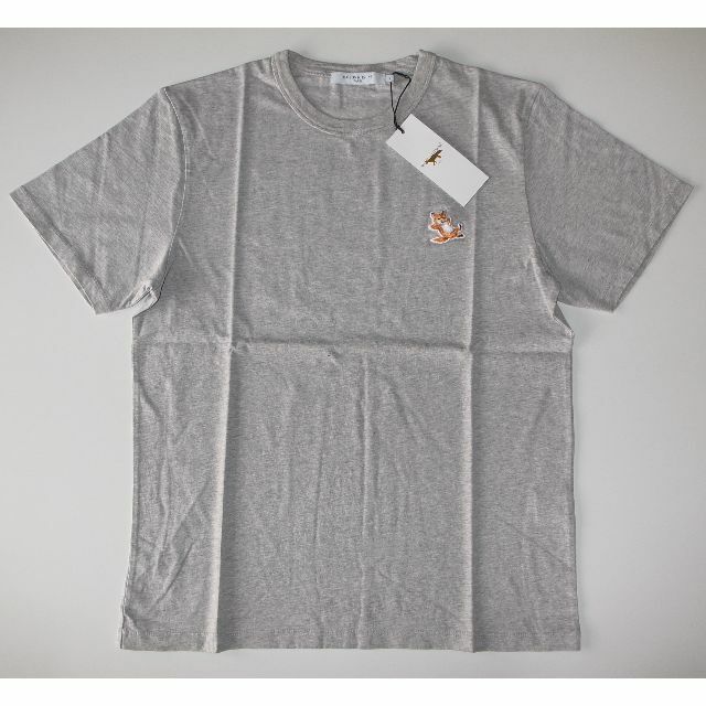 maison kitsune CHILLAX FOX tシャツ grey M