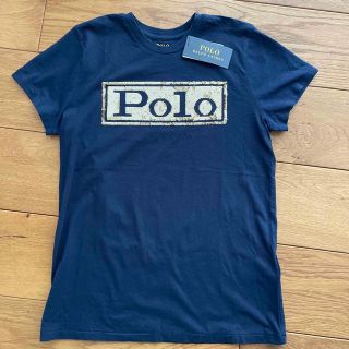 ポロラルフローレン(POLO RALPH LAUREN)のラルフローレン  Tシャツ　XS  ネイビー　カットソー　半袖シャツ　(Tシャツ(半袖/袖なし))