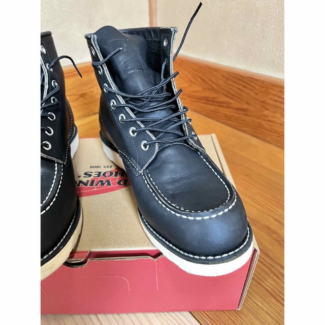 REDWING(レッドウィング)の【中古品】レッドウイング　9075  27cm  黒 メンズの靴/シューズ(ブーツ)の商品写真