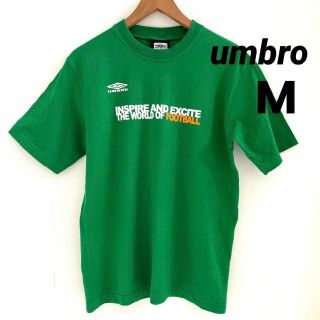 アンブロ(UMBRO)のumbroＴシャツ 古着 フットボール  綿 Mサイズ(Tシャツ/カットソー(半袖/袖なし))