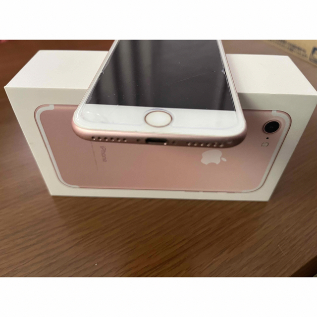 ★iPhone 7 ローズゴールド 256GB箱あり★