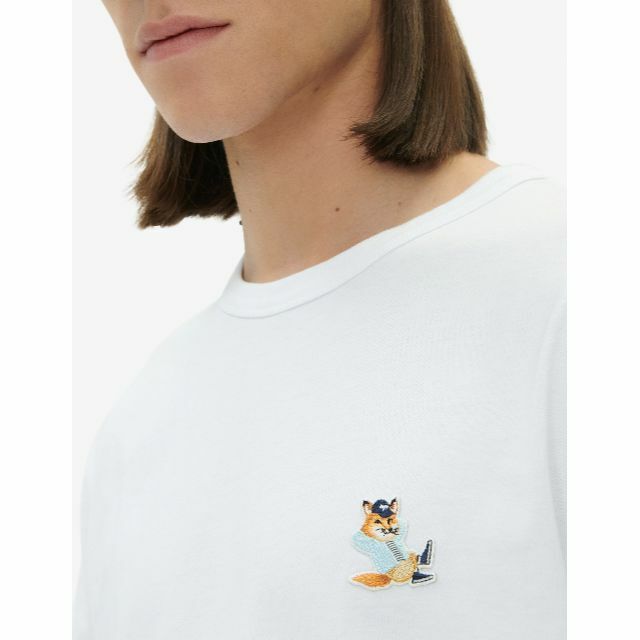 maison kitsune DRESSED FOX tシャツ white L