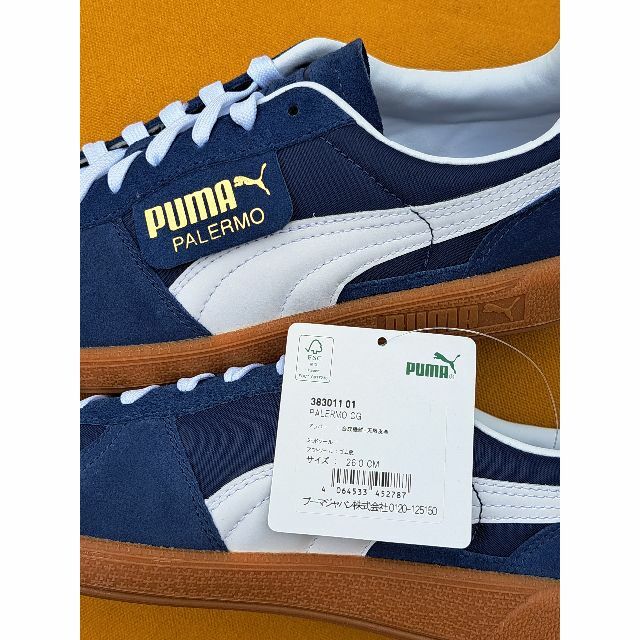 PUMA(プーマ)のプーマ PALERMO OG 26,0cm 紺白  メンズの靴/シューズ(スニーカー)の商品写真