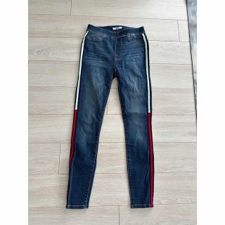 トミーヒルフィガー(TOMMY HILFIGER)のアメリカ購入トミーヒルフィガー XXSデニムTOMMYラルフaloフラッグ古着(デニム/ジーンズ)