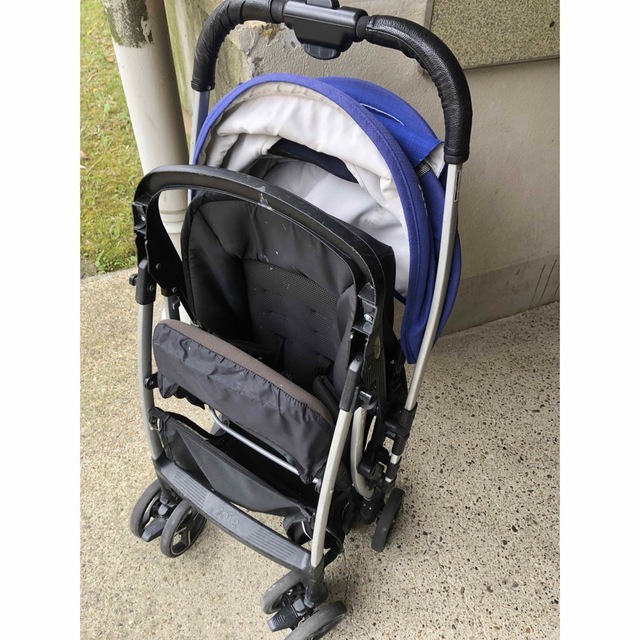 KATOJI - 両面タイプ A型ベビーカー 青黒色 Joie カトージ 中古の通販