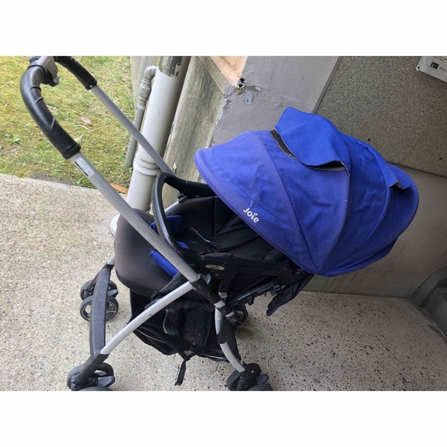 KATOJI - 両面タイプ A型ベビーカー 青黒色 Joie カトージ 中古の通販