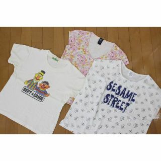 セサミストリート(SESAME STREET)のE14【美品】シャツ Mサイズ 9号 3点まとめて レディース セサミストリート(Tシャツ(半袖/袖なし))