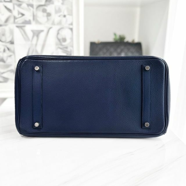 美品☆ エルメス バーキン35 クシュベル ゴールド ハンドバッグ □C刻印