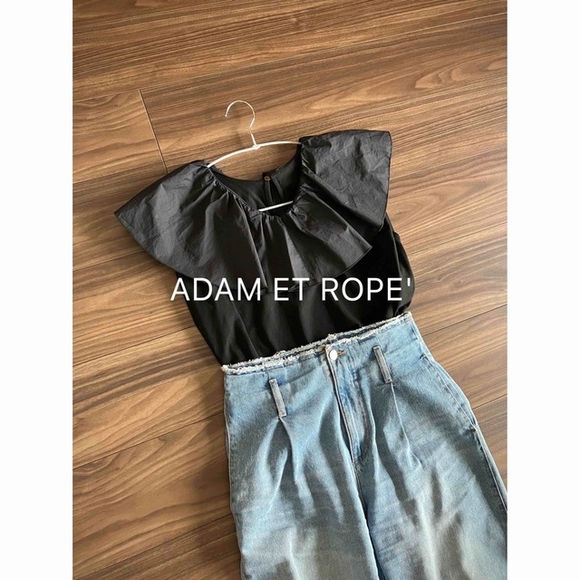 Adam et Rope'(アダムエロぺ)のkurara様専用【美品】ADAM ET ROPE ノースリーブ カットソー  レディースのトップス(カットソー(半袖/袖なし))の商品写真