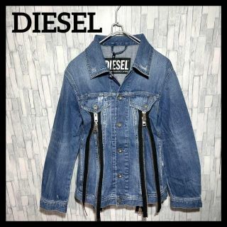 希少　DIESEL デニムジャケット　ワンピース　切り替え