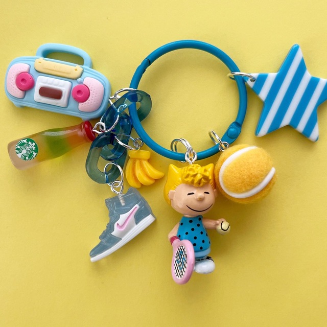 COOLなピーナッツ????じゃらじゃらキーホルダー ジャラジャラキーホルダー