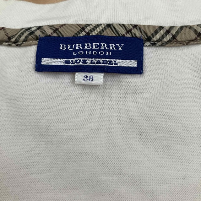 BURBERRY BLUE LABEL(バーバリーブルーレーベル)の★最終値下げ★ バーバリー　レディース　38 レディースのトップス(Tシャツ(半袖/袖なし))の商品写真