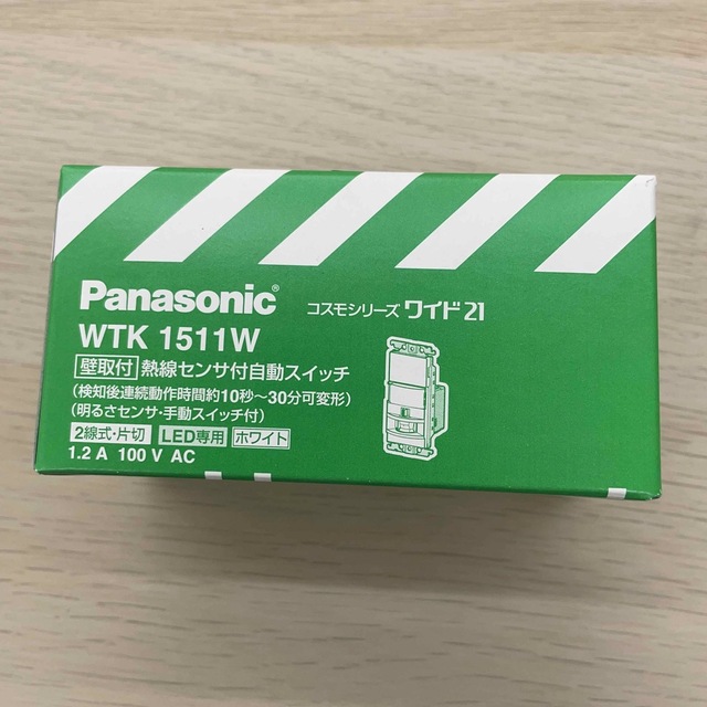 Panasonic Panasonic 熱線センサ付自動スイッチの通販 by Yuya's shop｜パナソニックならラクマ