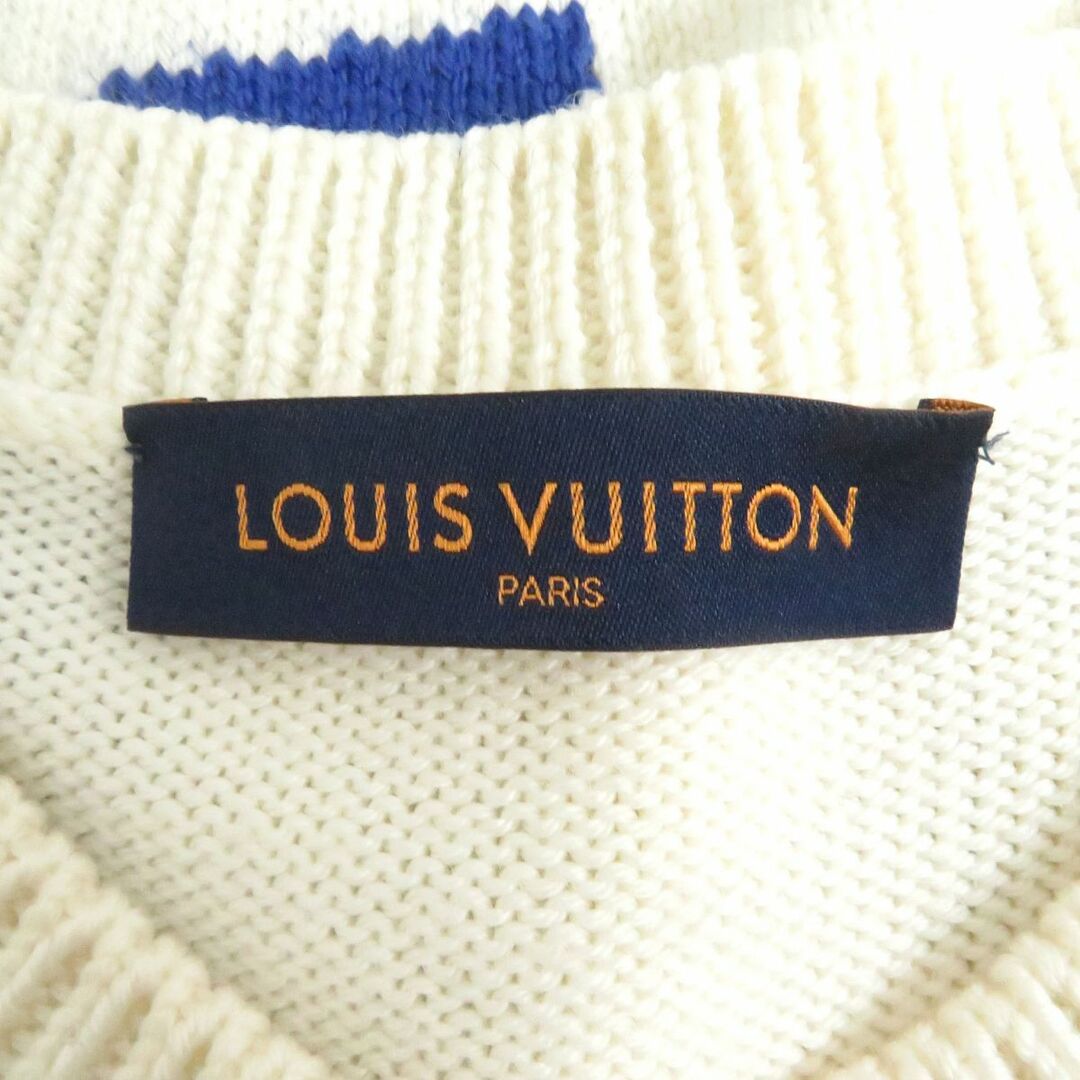 ルイヴィトン LOUIS VUITTON ニット 20AW セーター マルチカラー モノグラム ウール メンズ 長袖 トップス M