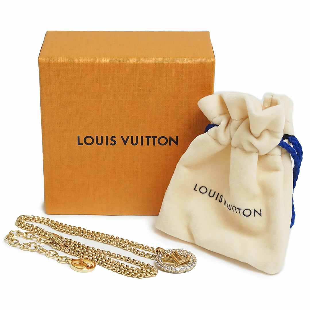 美品/箱付き】ルイヴィトン レディース LV ネックレス未使用 - ネックレス
