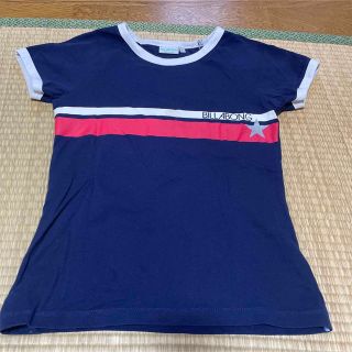 ビラボン(billabong)のBILLABONGショート丈Tシャツ　Sサイズ(Tシャツ(半袖/袖なし))