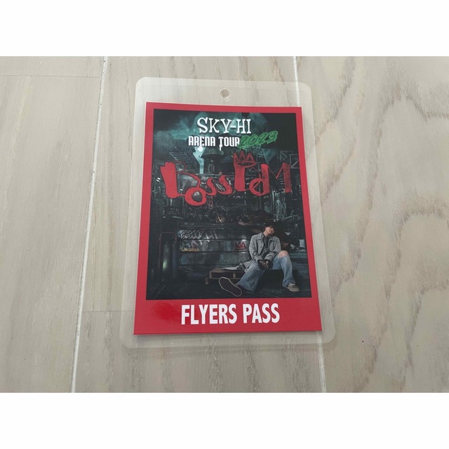 SKYHi(スカイハイ)のSKY-HI FLYERSPASS & フライヤー & 銀テ エンタメ/ホビーのタレントグッズ(ミュージシャン)の商品写真