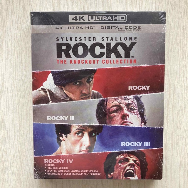 ロッキー ザ・ノックアウト・コレクション  4K UHD ブルーレイ　輸入版