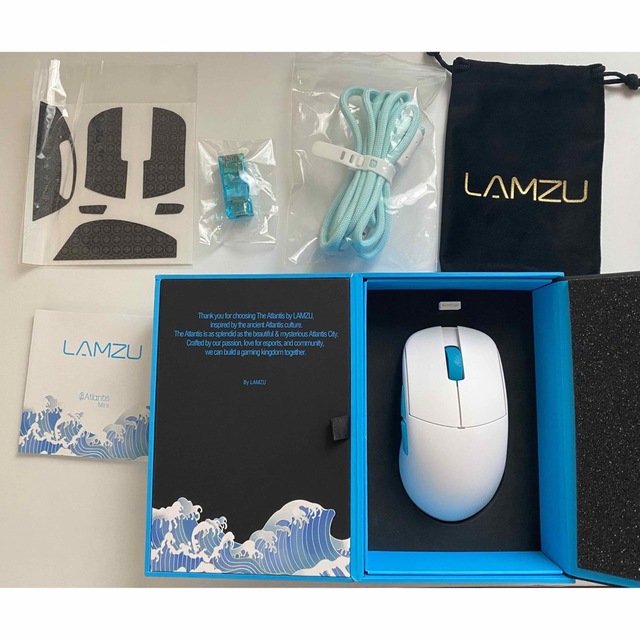 一括購入割引 LAMZU Atlantis Mini (WHITE) 49g | www