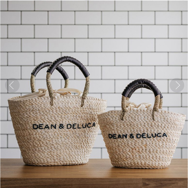 DEAN & DELUCA(ディーンアンドデルーカ)のDEAN &DELUCAかごバッグ大のみ レディースのバッグ(かごバッグ/ストローバッグ)の商品写真