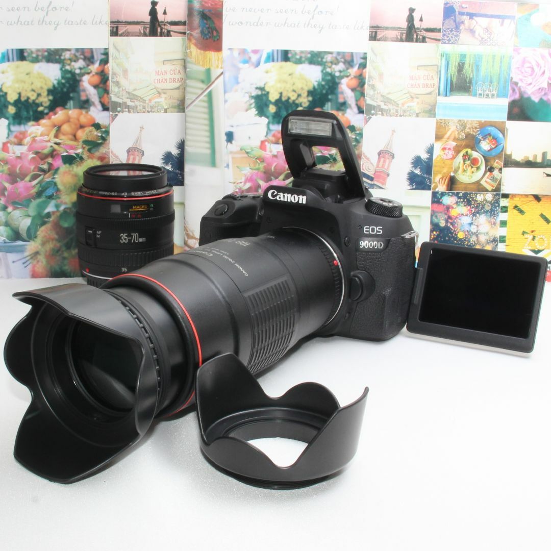 ❤️予備バッテリー付き❤️Canon EOS 9000D ダブルレンズセット❤️ ❤️予備バッテリー付き❤️Canon EOS 9000D ダブルレンズセット❤️