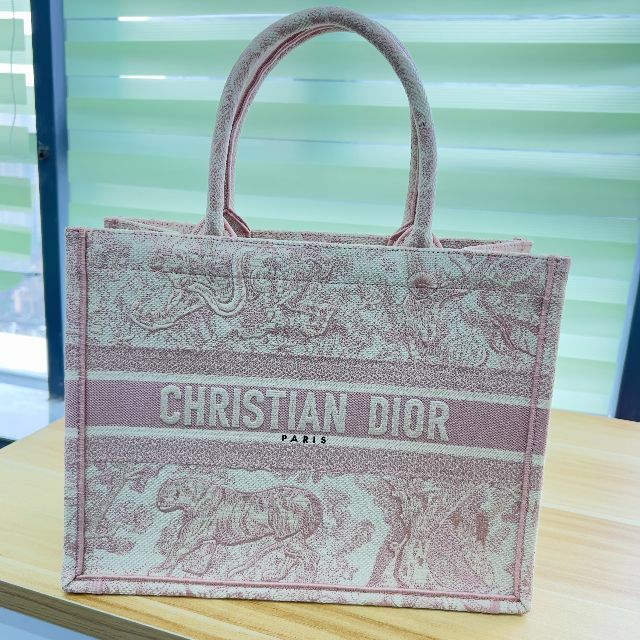Christian Dior ディオール ブックトート トートバッグ ピンク 14300円