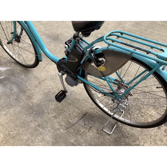 Panasonic(パナソニック)のパナソニック新機種電動アシスト自転車viviDX26インチブルーボディー スポーツ/アウトドアの自転車(自転車本体)の商品写真