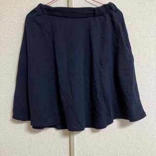 イーハイフンワールドギャラリー(E hyphen world gallery)の紺色スカート(ひざ丈スカート)