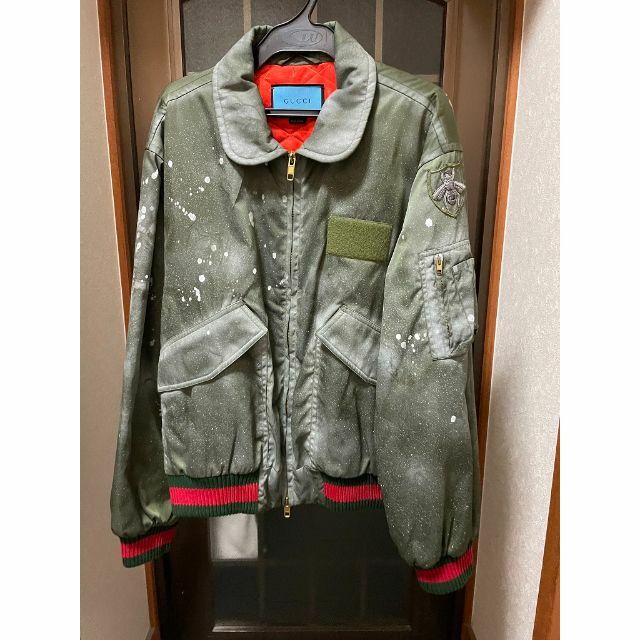 GUCCI - 【美品】Gucci グッチ ボンバージャケット ブルゾン GUCCI - 【美品】Gucci グッチ ボンバージャケット ブルゾン