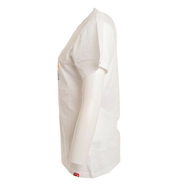 New Balance(ニューバランス)の【新品】 ニューバランス レディースロゴTシャツ 半袖Ｔシャツ 白 Lサイズ レディースのトップス(Tシャツ(半袖/袖なし))の商品写真