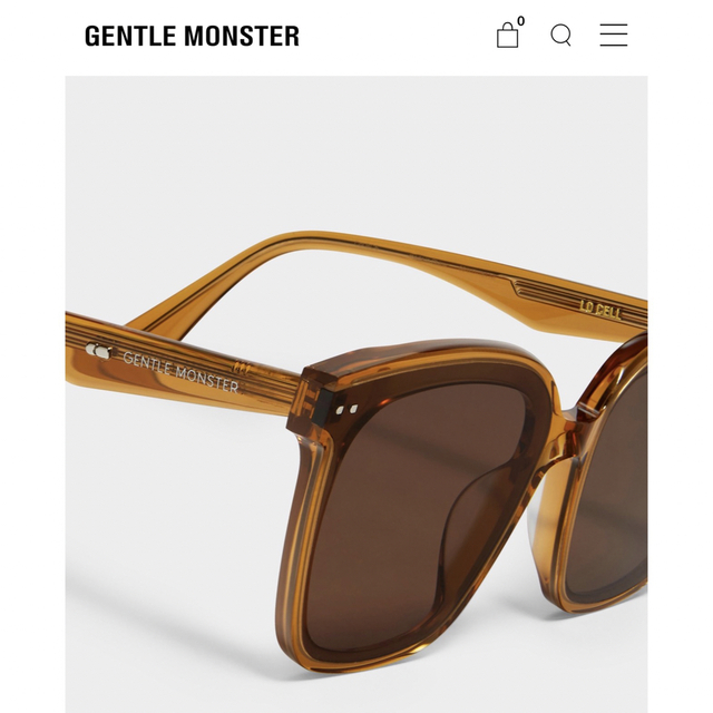 【新品未使用】GENTLE MONSTER LoCell ◆sunglasses レディースのファッション小物(サングラス/メガネ)の商品写真