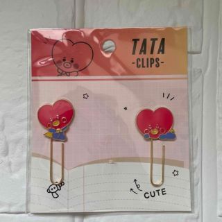 ビーティーイシビル(BT21)のBT21 TATA クリップ(アイドルグッズ)