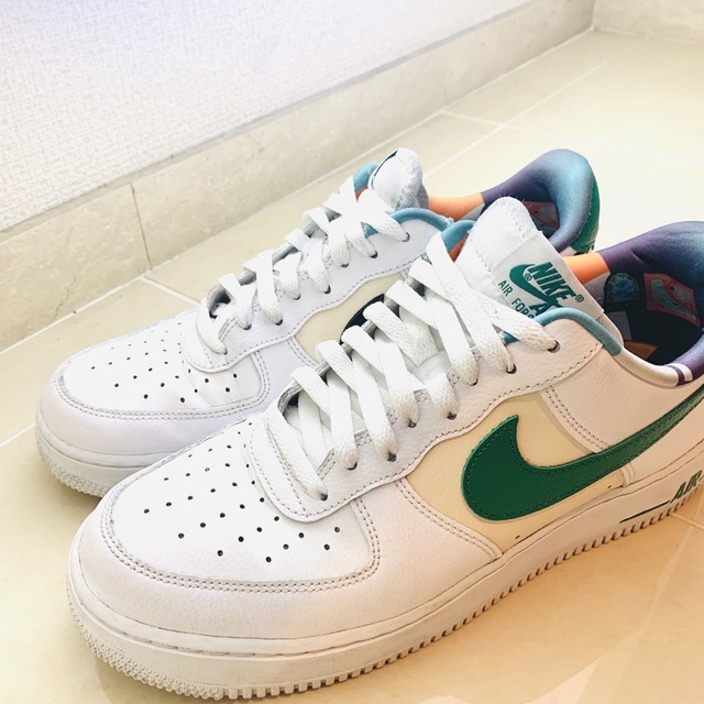 Air Force 1 Low'07 "White and Malachite" 3