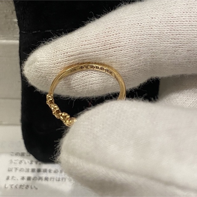 海外並行輸入正規品 美品 クロムハーツ 22K ゴールド バブルガム 3CH ...