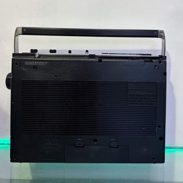 Panasonic(パナソニック)のナショナル NATIONAL RQ-548 MAC18 ラジカセ元箱付き スマホ/家電/カメラのオーディオ機器(ポータブルプレーヤー)の商品写真