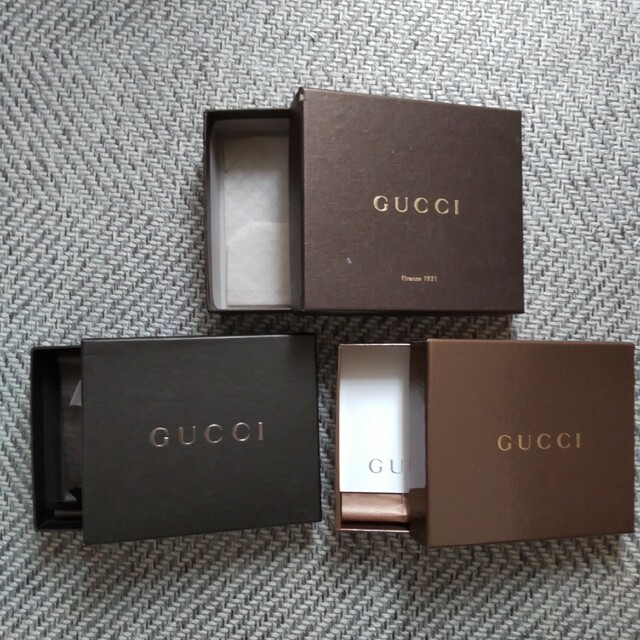 Gucci(グッチ)のグッチ 箱 3つセット レディースのバッグ(ショップ袋)の商品写真