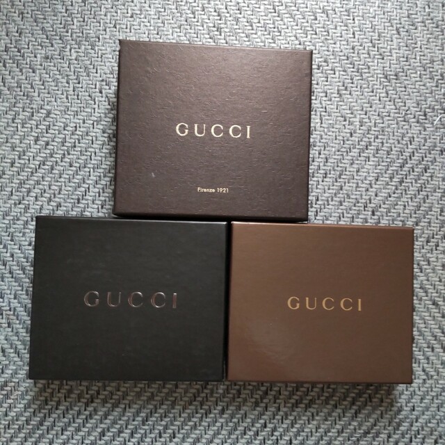 Gucci(グッチ)のグッチ 箱 3つセット レディースのバッグ(ショップ袋)の商品写真