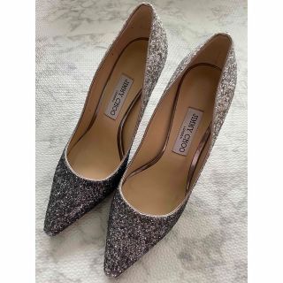 ジミーチュウ(JIMMY CHOO)のJimmy Choo Romy グリッター　パンプス(ハイヒール/パンプス)