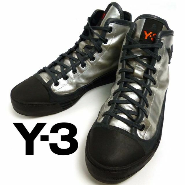 Y-3(ワイスリー)のY-3 / ワイスリー / ヨウジヤマモト / ハイカットスニーカー　US8 メンズの靴/シューズ(スニーカー)の商品写真