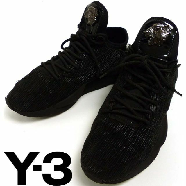 【訳あり】Y-3 / ワイスリー /  ハイカットスニーカー　US8