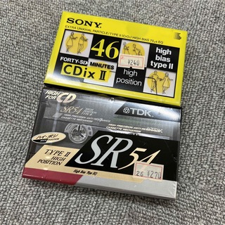 ソニー(SONY)のカセットテープ2本セット(その他)
